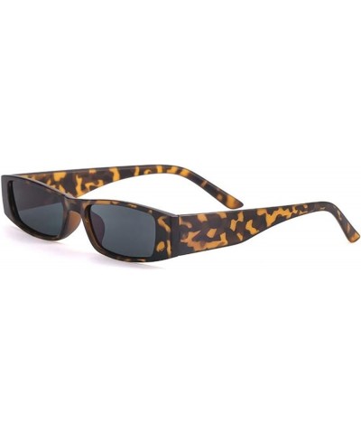 Small Frame Fashion Box Men and Women Sunglasses Vacation Beach Decorative Sunglasses (Color : G, Size : 1) 1 C $17.88 Designer