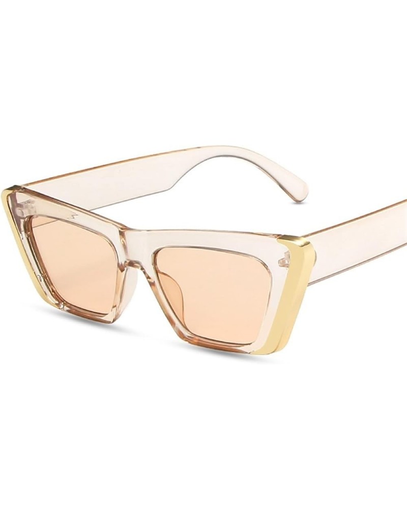 Cat Eye Small Frame Outdoor Holiday Sunglasses For Men And Women E $17.72 Designer