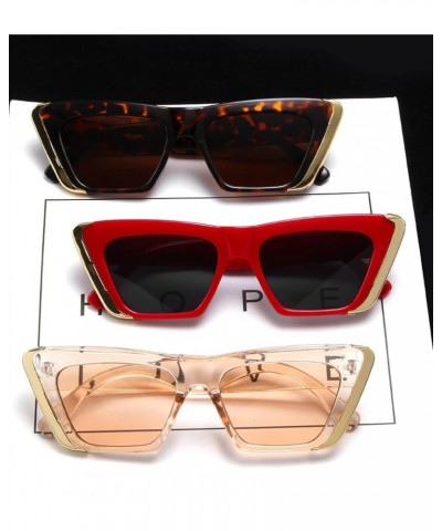 Cat Eye Small Frame Outdoor Holiday Sunglasses For Men And Women E $17.72 Designer