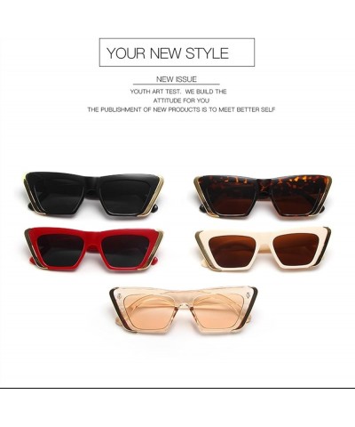 Cat Eye Small Frame Outdoor Holiday Sunglasses For Men And Women E $17.72 Designer