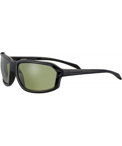 Hext Sunglasses Shiny Black Transparent Layer -Saturn Non Polarized 555nm Green $53.36 Rectangular