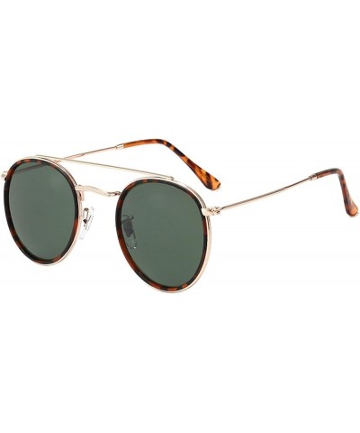 Round Frame Retro Men and Women Sunglasses Fashion Polarized Outdoor Driver Driving Sunglasses Gift (Color : G, Size : 1) 1A ...