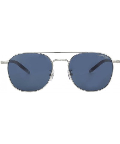 Blue Aviator Men's Sunglasses MB0271S 008 56 $94.49 Aviator