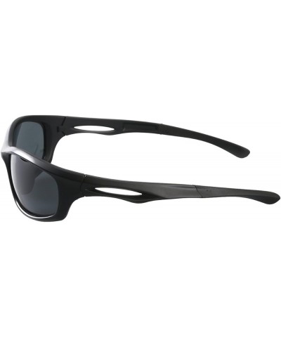 Polarized Sports Goggles Sunglasses Cycling Fishing TR90 Unbreakable Frame Black Grey $11.04 Sport