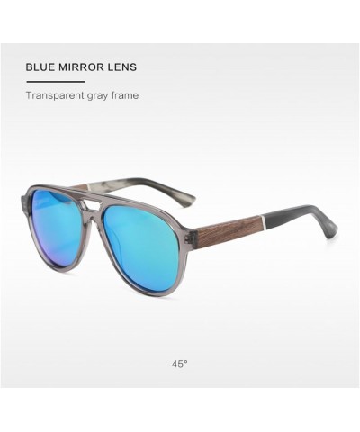 Sunglasses Men Polarized Sunglasses for Womens Trendy Retro Mirror Lens for Driving Fishing UV400 PC Frame S8032 05 $19.79 Sq...