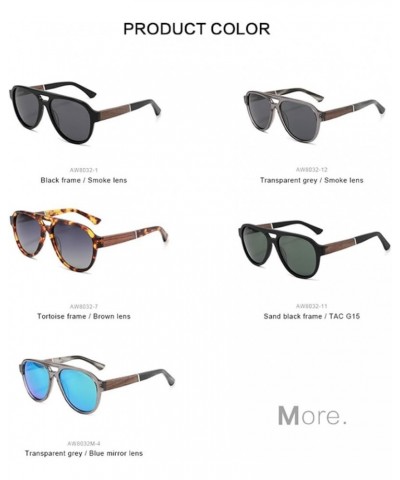 Sunglasses Men Polarized Sunglasses for Womens Trendy Retro Mirror Lens for Driving Fishing UV400 PC Frame S8032 05 $19.79 Sq...