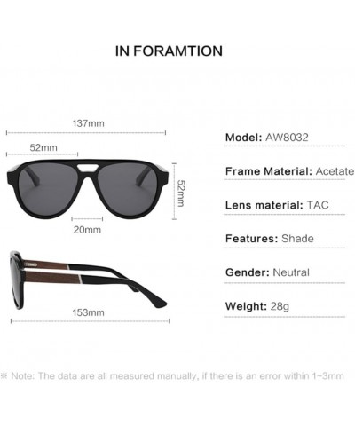 Sunglasses Men Polarized Sunglasses for Womens Trendy Retro Mirror Lens for Driving Fishing UV400 PC Frame S8032 05 $19.79 Sq...