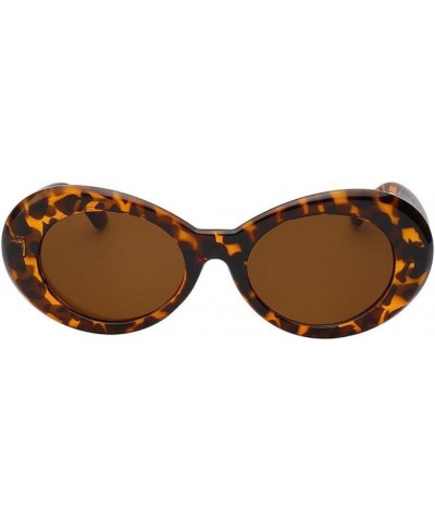 Women Cateye UV400 Glasses Classic Retro Vintage Oval Sunglasses Eeywear Leopard $8.45 Sport