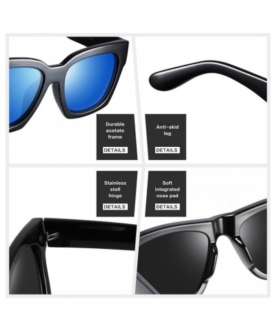 Polarized Sunglasses Unisex Glasses Classic Square Eyewear Glasses Anti-UV400 Eyeglasses Driving Sunglasses Oculos Mercury Po...