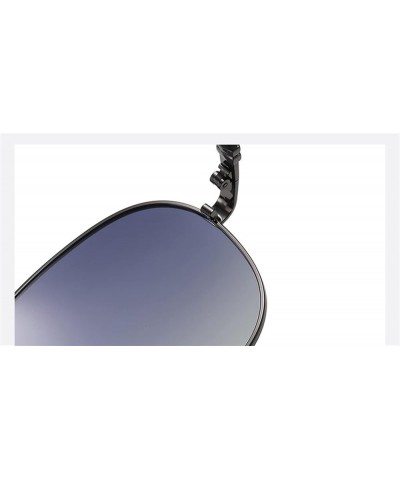 Polarized Men's Sunglasses Outdoor Vacation Sunshade Driving Sunglasses (Color : C, Size : Medium) Medium D $14.76 Designer