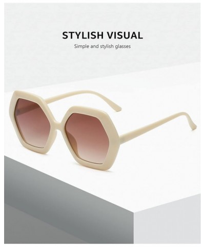 Retro Fashion Woman Sunglasses Outdoor Vacation Beach Driving Sunglasses (Color : C, Size : 1) 1 D $14.31 Designer