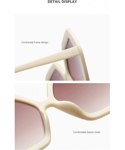 Retro Fashion Woman Sunglasses Outdoor Vacation Beach Driving Sunglasses (Color : C, Size : 1) 1 D $14.31 Designer