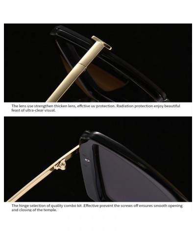 Cat Eye Oversized Sunglasses Women Vintage Travel Big Frame Sun Glasses Ladies Shades UV400 C5 $21.99 Rectangular