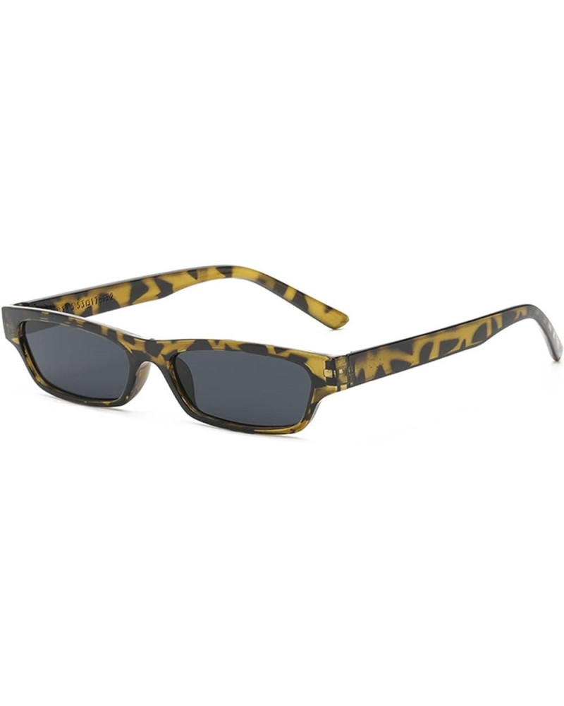 Small Frame Men and Women Retro Decorative Sunglasses (Color : E, Size : 1) 1 G $11.73 Designer