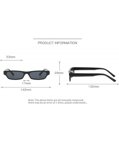 Small Frame Men and Women Retro Decorative Sunglasses (Color : E, Size : 1) 1 G $11.73 Designer