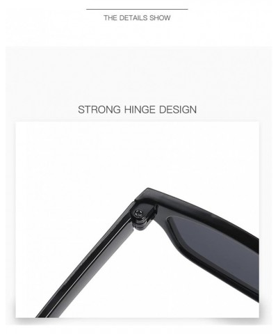 Small Frame Men and Women Retro Decorative Sunglasses (Color : E, Size : 1) 1 G $11.73 Designer