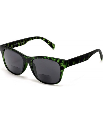 Bifocal Built In Reading Sunglasses for Men and Women Classic Tortoise Readers Summer Sun Green $18.19 Designer