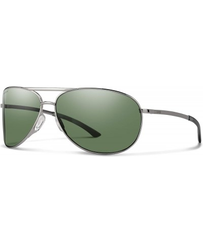 Serpico 2.0 Sunglasses Gunmetal / Polarized Gray Green $43.61 Round