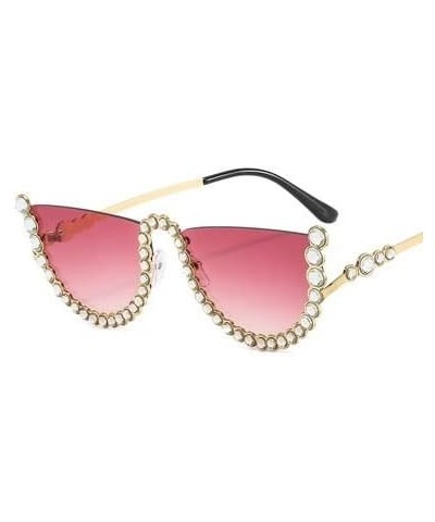 Ladies Fashion Men and Women Sunglasses Outdoor Sun Shading Beach (Color : F, Size : Medium) Medium C $22.92 Designer