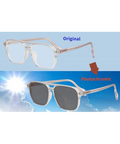 Blue Ray Filters Photochromic Sunglasses Transition Grey Anti Blue Light Glasses Men Women-L3045PF C6 anti-blue photochromic ...