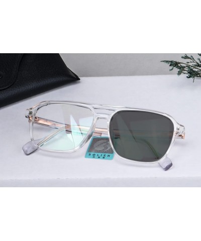 Blue Ray Filters Photochromic Sunglasses Transition Grey Anti Blue Light Glasses Men Women-L3045PF C6 anti-blue photochromic ...