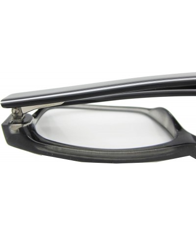 ColorViper Acetate Temple Reading Glasses 1933 52mm(big) Black White $12.80 Rectangular