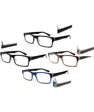 ColorViper Acetate Temple Reading Glasses 1933 52mm(big) Black White $12.80 Rectangular