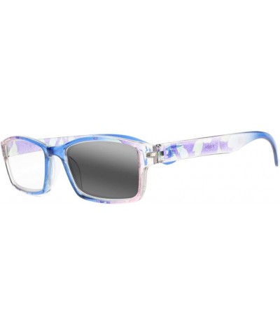 Women Progressive Multifocal Photochromic Reading Glasses Anti-UV Reader Blue $12.71 Rectangular