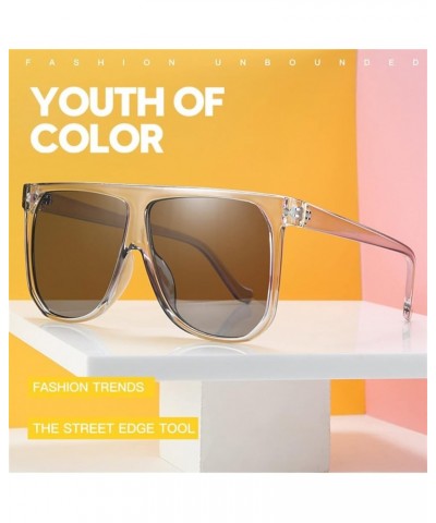 Fashion Sunglasses for Men and Women Outdoor Sunshade Beach (Color : F, Size : Medium) Medium D $19.40 Designer