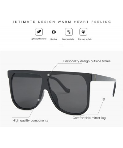 Fashion Sunglasses for Men and Women Outdoor Sunshade Beach (Color : F, Size : Medium) Medium D $19.40 Designer