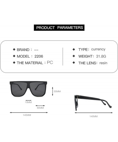 Fashion Sunglasses for Men and Women Outdoor Sunshade Beach (Color : F, Size : Medium) Medium D $19.40 Designer