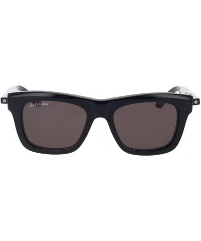 Women's Reverse Rectangle Sunglasses Black $80.48 Square