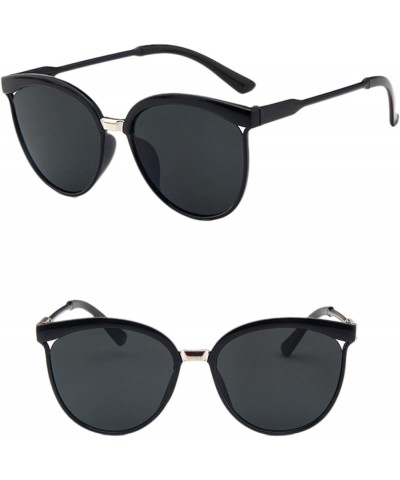 Mens Womens Retro Big Frame Vintage Rapper Sunglasses Eyewears Octagon for Women B $7.08 Rimless