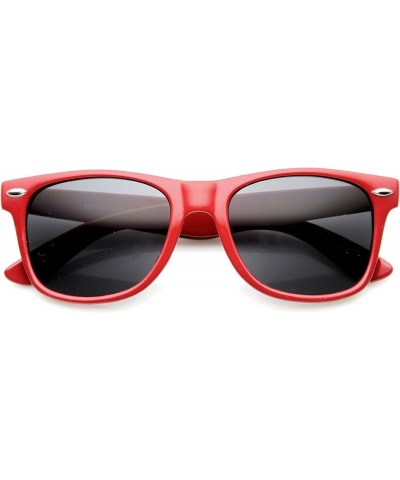 Classic Eyewear 80's Retro Large Horn Rimmed Style Sunglasses Red $10.25 Wayfarer