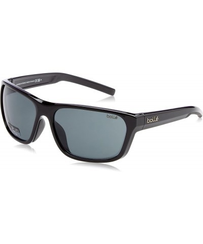 bollé Strix Rectangular Sunglasses, Black Shiny, 61-63 cm $49.40 Rectangular