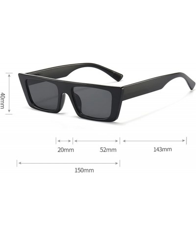 Retro Hip-hop Men And Women Small Frame Outdoor Vacation Beach Decorative Sunglasses E $14.78 Designer