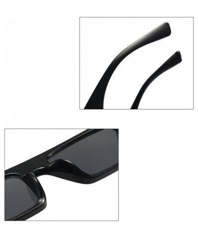 Retro Hip-hop Men And Women Small Frame Outdoor Vacation Beach Decorative Sunglasses E $14.78 Designer