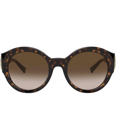 Woman Sunglasses Havana Frame, Light/Dark Brown Gradient Lenses, 54MM $49.17 Oval