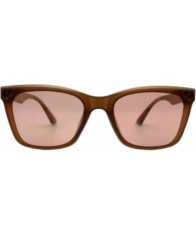 Women's Sunglasses - Kiki Moss/Brown Polarized $19.80 Cat Eye