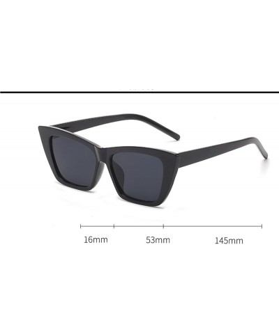 Cat Eye Fashion Small Frame Men And Women Sunglasses Outdoor Vacation Photo Shopping Sunglasses 5 $15.45 Designer