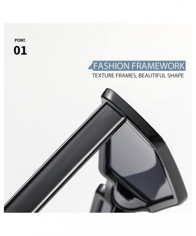 Small Frame Fashion Decorative Men's and Women's Sunglasses (Color : A, Size : 1) 1A $15.06 Designer