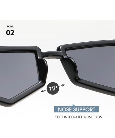 Small Frame Fashion Decorative Men's and Women's Sunglasses (Color : A, Size : 1) 1A $15.06 Designer