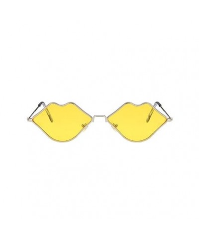 Irregular Polarized Sun Glasses For Women Men Vintage Shades Light Protection Classic Sun Glasses Shades One Size Yellow $3.9...