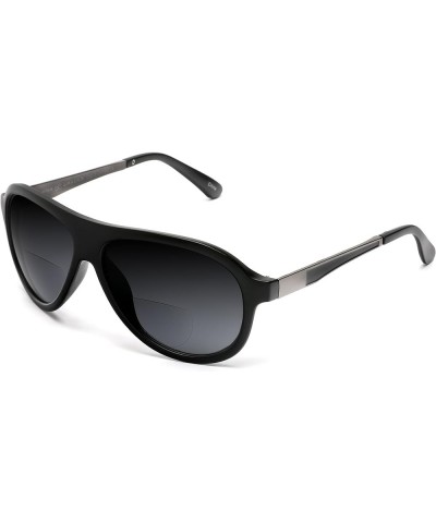 Bifocal Readers Pilot Military Cool Factor Sun-shade Sunglasses Black $17.84 Aviator