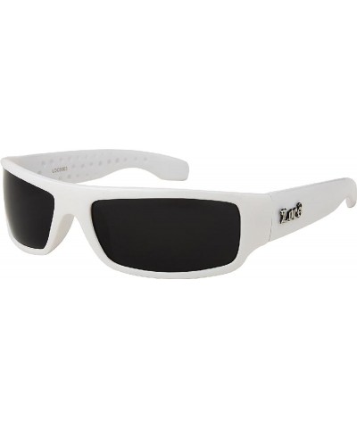 White Frame Hardcore Sunglasses $8.23 Designer