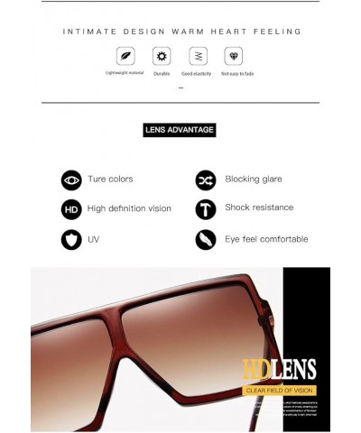 Large Frame Men and Women Retro Sunglasses Vacation Beach Decoration Party Sunglasses Gift (Color : 13, Size : 1) 1 22 $11.48...