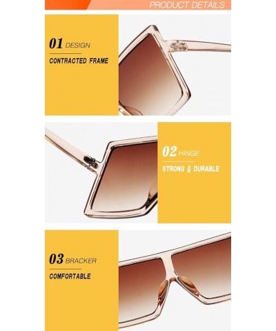 Large Frame Men and Women Retro Sunglasses Vacation Beach Decoration Party Sunglasses Gift (Color : 13, Size : 1) 1 22 $11.48...