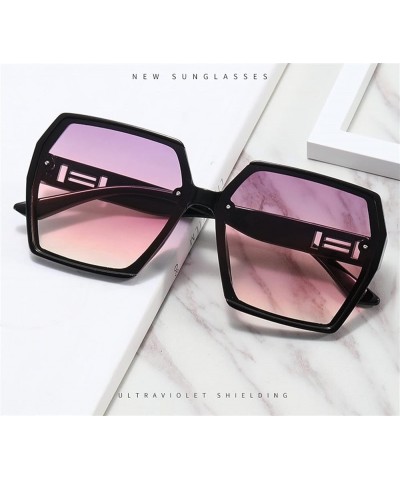 Large Frame Driving Sunglasses Outdoor Vacation Shade for Men and Women (Color : B, Size : Medium) Medium D $16.62 Designer