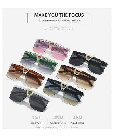 Men and Women Large Frame Fashion Sunglasses Outdoor Vacation Beach Decorative Sunglasses (Color : A, Size : 1) 1 G $14.81 De...