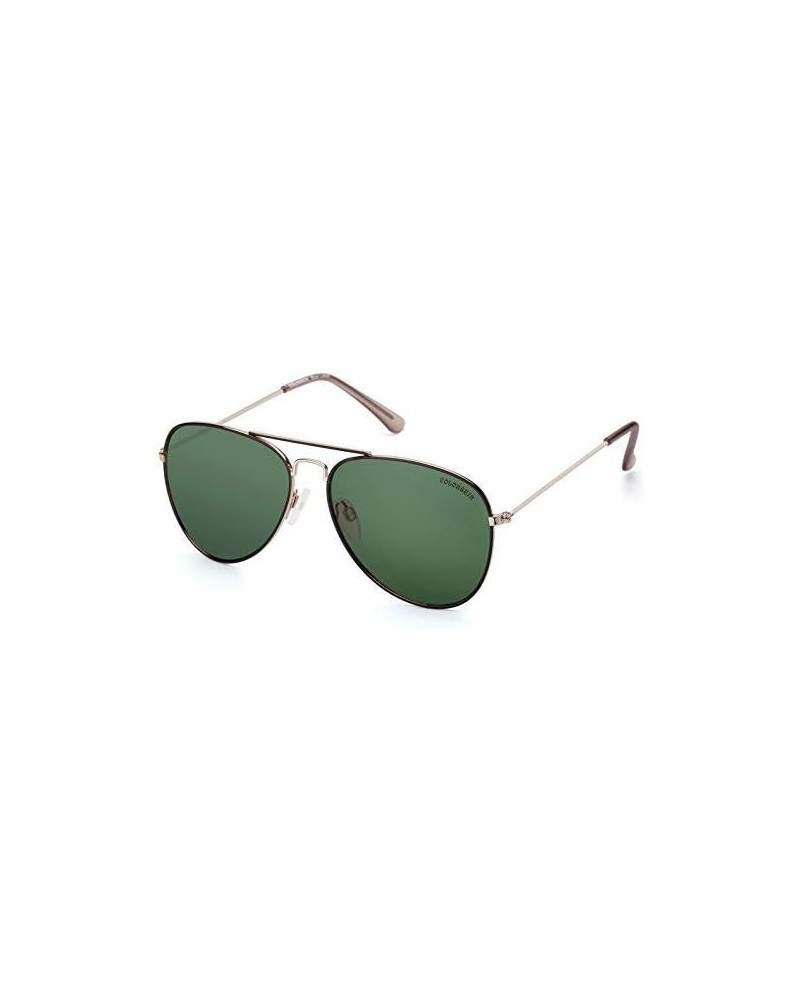 Round Fashion Sunglasses with colorful coating 100% UV protection Lens(Green) $10.32 Aviator